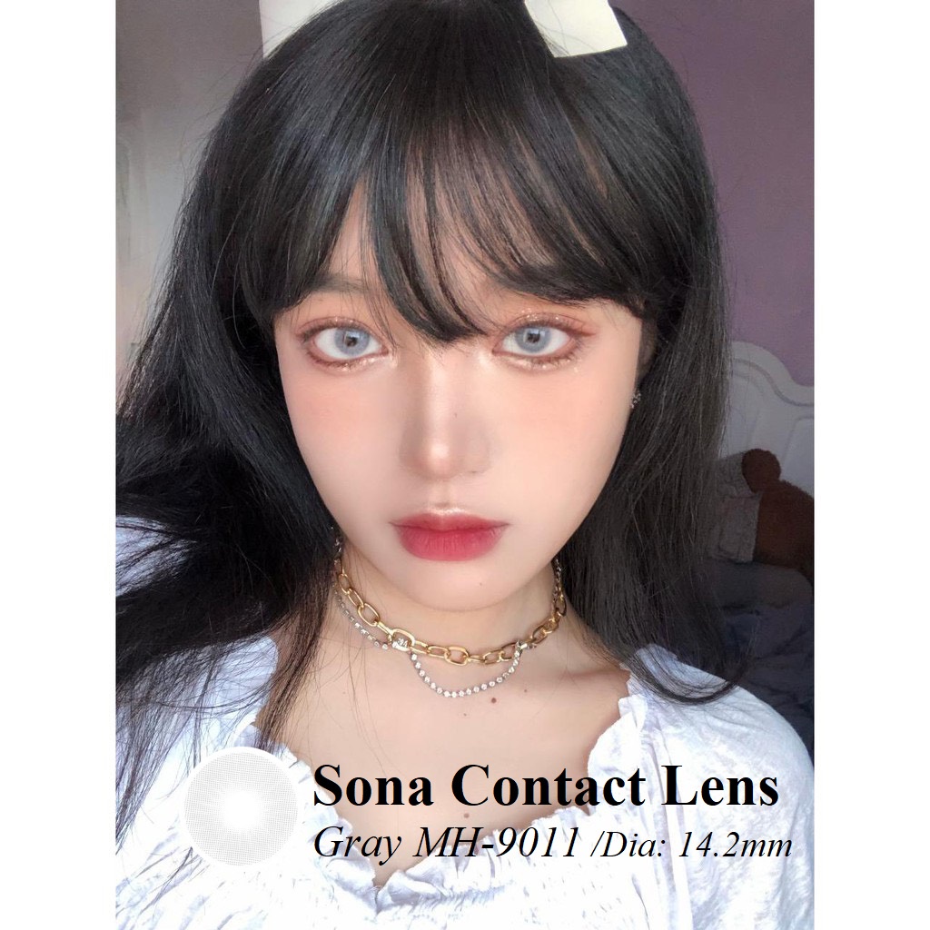 Lens Gray MH-9011 (kính áp tròng Sona Hàn Quốc)