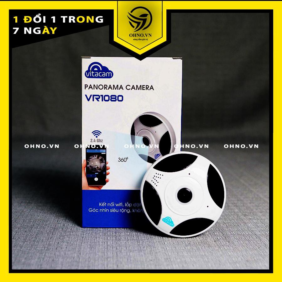 Camera IP Wifi Vitacam VR1080 mắt cá quan sát toàn cảnh HD 1080P 2.0MXP – OHNO Việt Nam