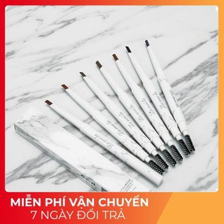 Chì kẻ mày lameila 2 đầu vân đá trắng - vỏ vân đá trắng