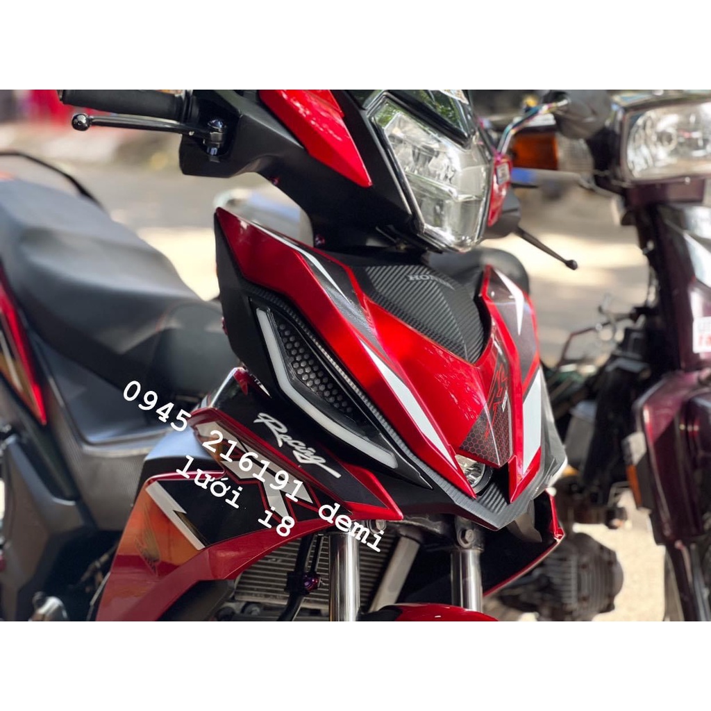 BỢ DEMI MẮT CÁO / MẮT LƯỚI VIỀN AUDI I8 CHO WINNER V1