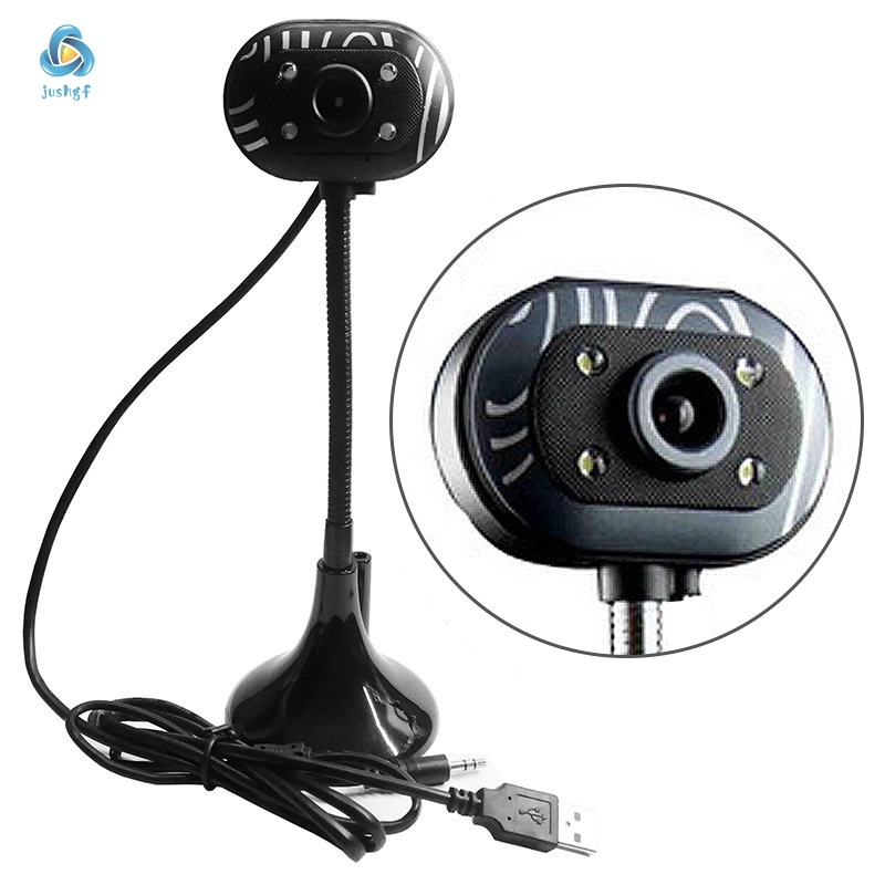 Webcam máy tính bàn HD có micro USB 2.0 cho WindowsXP SP2 phiên bản toàn diện/Windows XP SP3/Vista | BigBuy360 - bigbuy360.vn