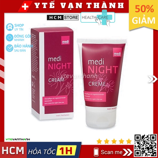 Kem Thoa Giãn Tĩnh Mạch Medi Night Crème | (Made in Germany) -VT0777