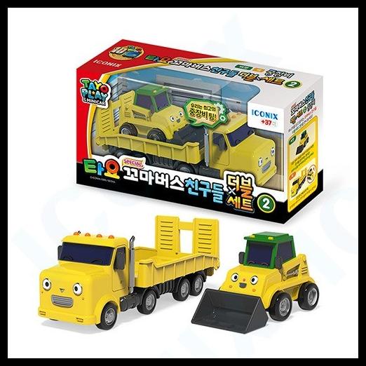 Tyt 121002 Bộ Xe Buýt Phẳng Tayo Và Máy Ủi