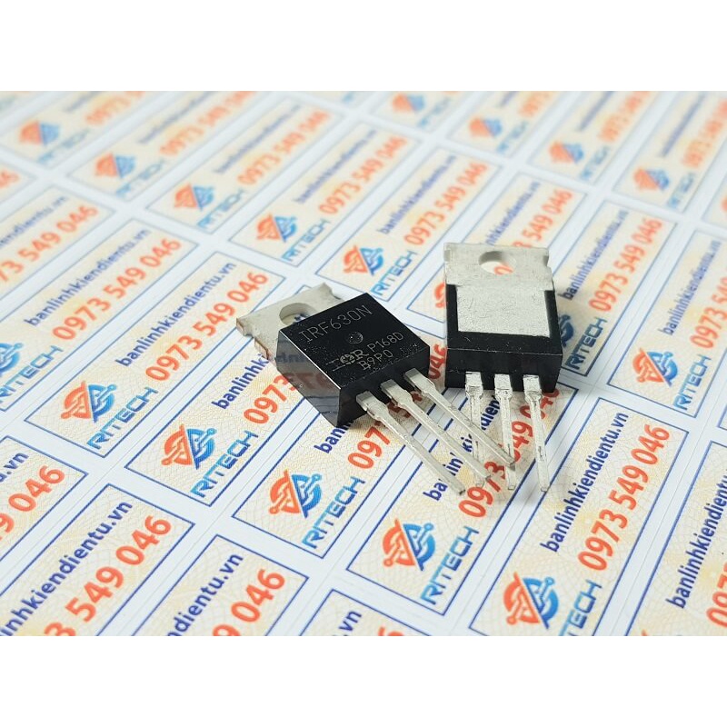 [Combo 5 con] IRF630N IRF630 630 Mosfet kênh N 9.3A 200V TO-220