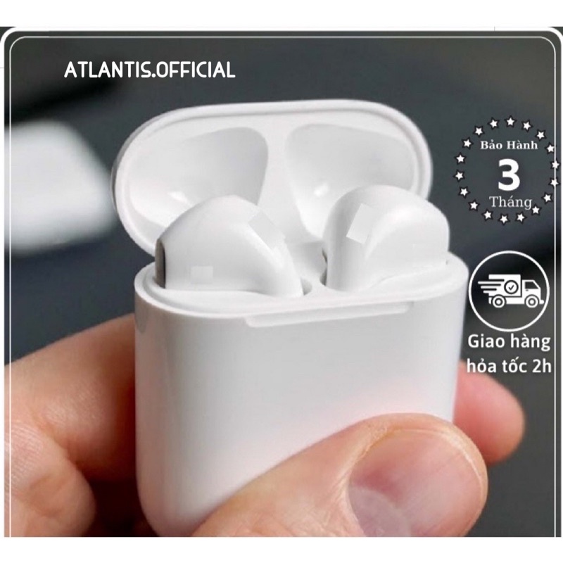 Tai Nghe Bluetooth P2 Cao Cấp Định Vị Đổi Tên Tai Nghe Không Dây Tự Động Kết Nối Chạm Cảm Ứng Dùng Cho IOS Và Android