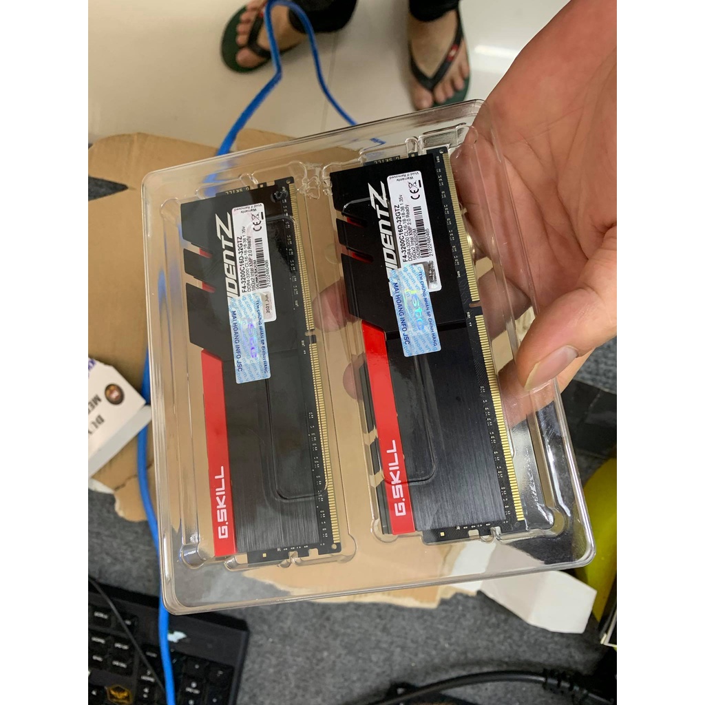 RAM Gskill Trident Z 32GB (2x16GB) DDR4 3200Mhz chính hãng
