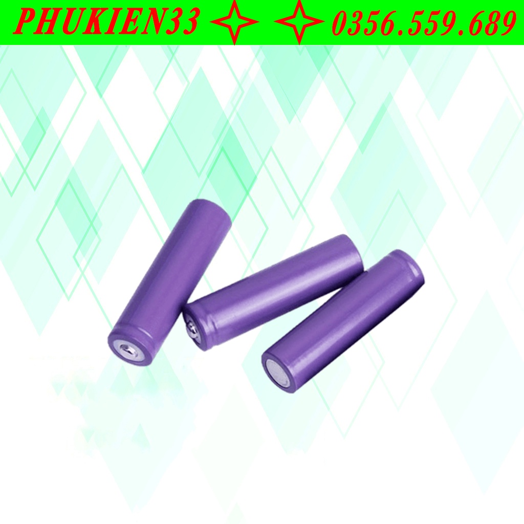 Pin sạc cho đèn pin máy trợ giảng quạt mini 18650 3200mAh