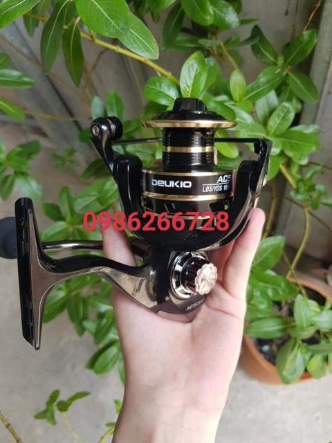 Máy Câu Cá Kim Loại DEUKIO AC 2000-7000