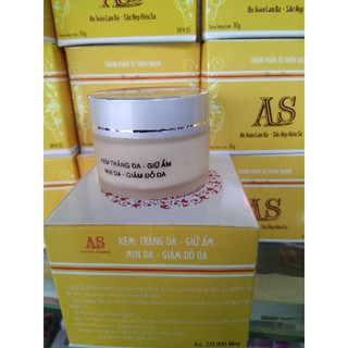 Kem As trắng da giữ ẩm 30g