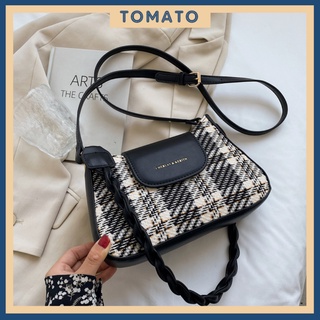 Túi xách nữ đeo vai túi da vải đi chơi phong dự tiệc cách hàn quốc Ji-min020 - TOMATO Fashion