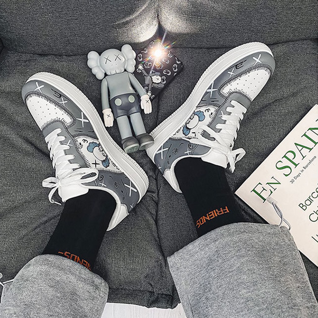 [Kèm Video]  Giày Custom Air Jordan Bearbrick, Giày AF1 𝐂𝐮𝐬𝐭𝐨𝐦 Da Cao Cấp In Nhiệt Không Phai | BigBuy360 - bigbuy360.vn