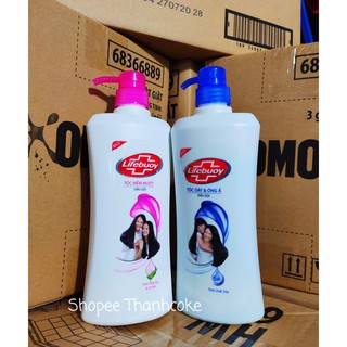 Dầu gội Lifebuoy Tóc Dày Và Óng Ả 640g/621ml