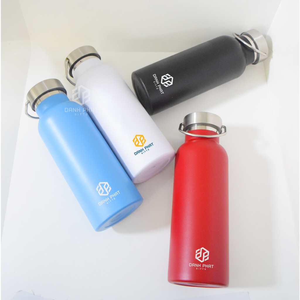 Bình Giữ Nhiệt quai xách DP, Bình Nước Giữ Nhiệt inox 304 DP, dung tích 500ml, lưu nhiệt độ từ 8-12h