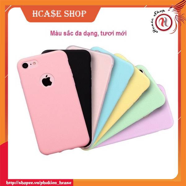 Ốp Iphone TRƠN DẺO 4 MÀU full case 6/6s/6plus/7/7plus/8/8plus/x/xs/xs max/11/11pro max - H Case | BigBuy360 - bigbuy360.vn