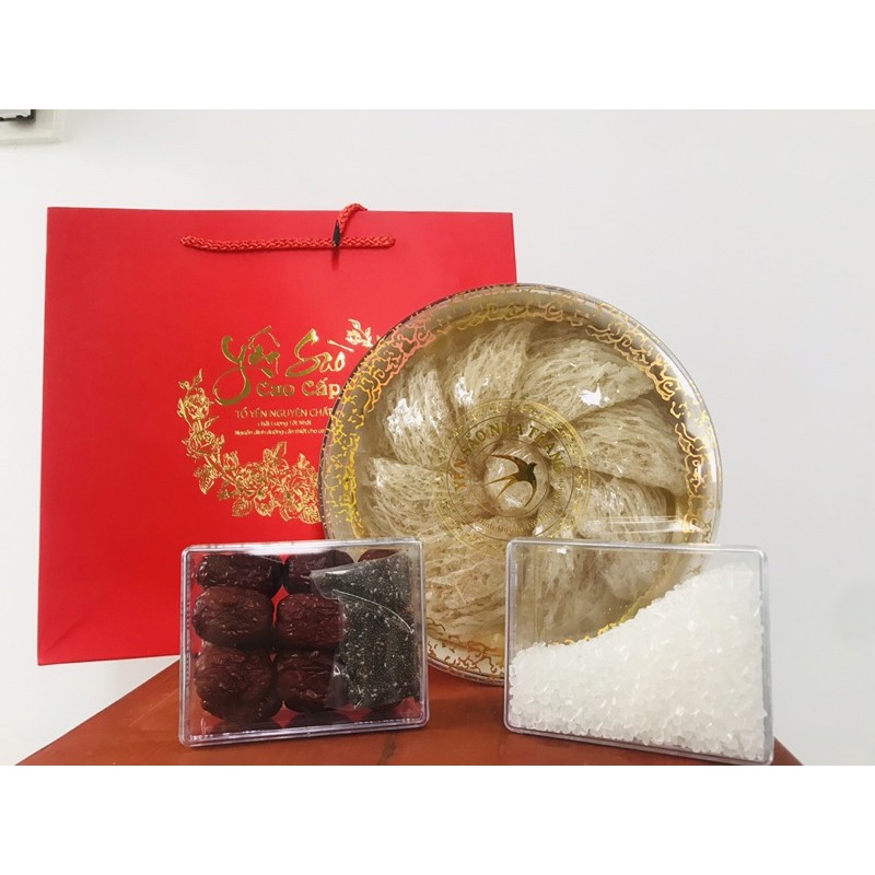 ( RẺ VÔ ĐỊCH ) TỔ YẾN SÀO KHÁNH HÒA TINH CHẾ SỢI NGUYÊN CHẤT 100% ( 10-12 tổ)