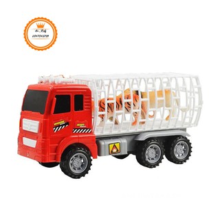 Đồ Chơi Xe Tải Chở Thú Vui Nhộn , Xe Đà Đẩy Tự Chạy - Đồ Chơi Cho Bé Trai An Kids