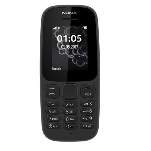 Điện thoại Nokia 105 Single Sim hàng chuẩn giá tốt- bảo hành 12 tháng, lỗi 1 đổi 1 trong 7 ngày