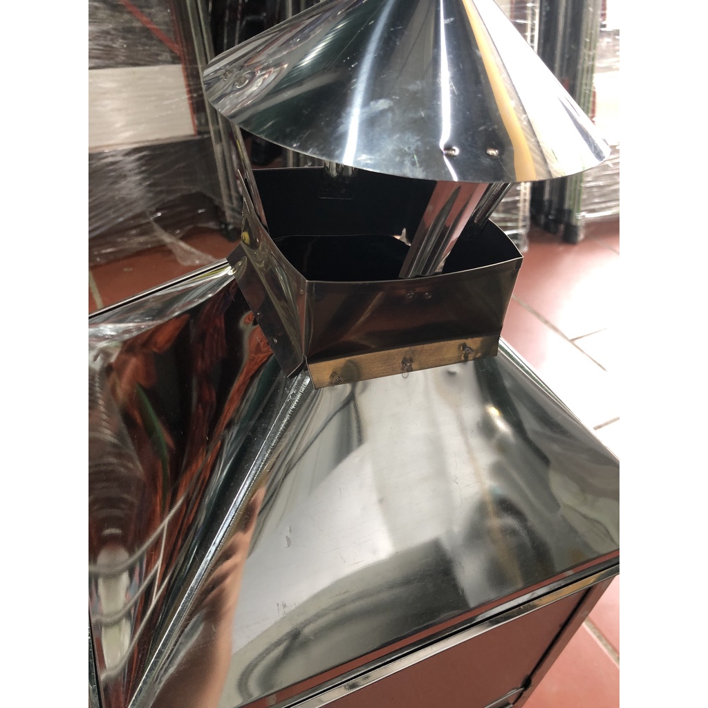 Lò hoá vàng bằng inox không rỉ,độ bền cao tiệm lợi, phù hơp cho mọi không gian gia đình Việt