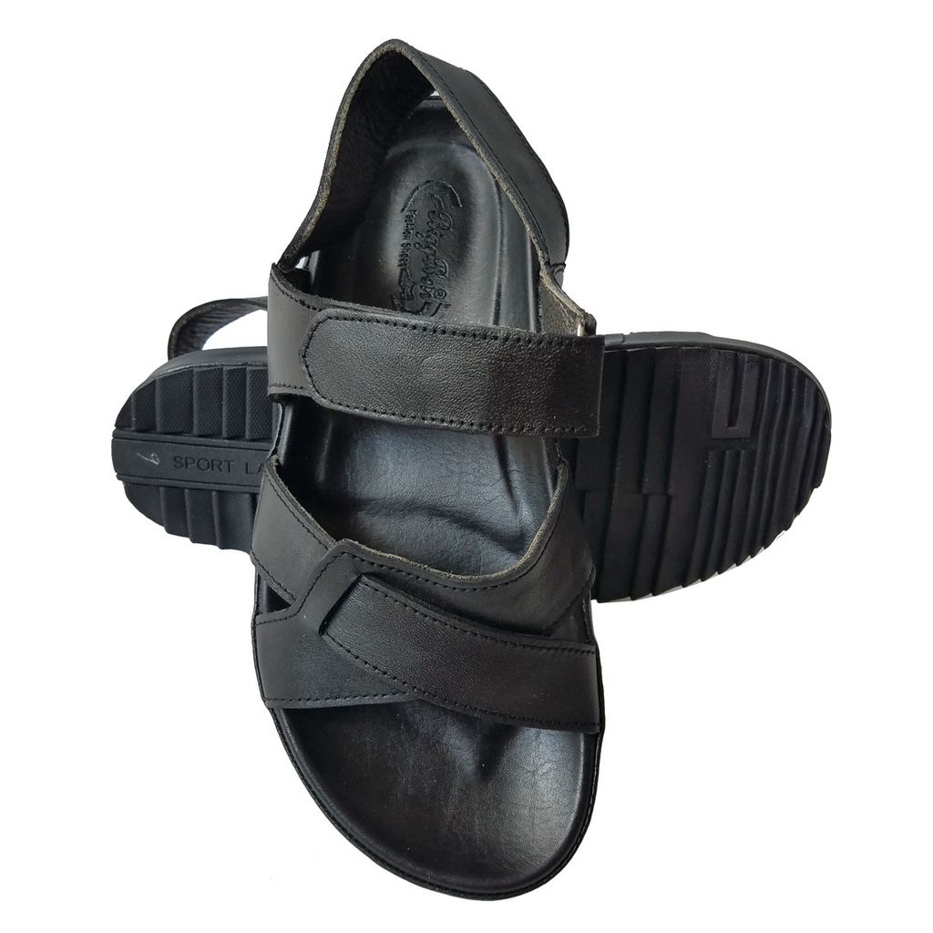Giày Sandal Nam Da Bò Thật BIGBEN Cao Cấp SD116
