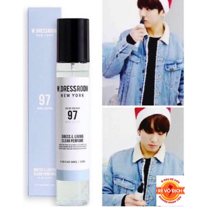 [W Dressroom NO.97] Nước Hoa BTS Xịt Thơm W.Dressroom 70ml NO.97