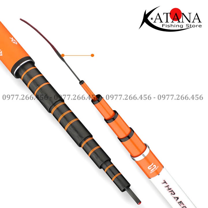 Cần Câu Tay Bạch Kinh Thiên 10H - 3m6 4m5 5m4 6m3 7m2 8m1