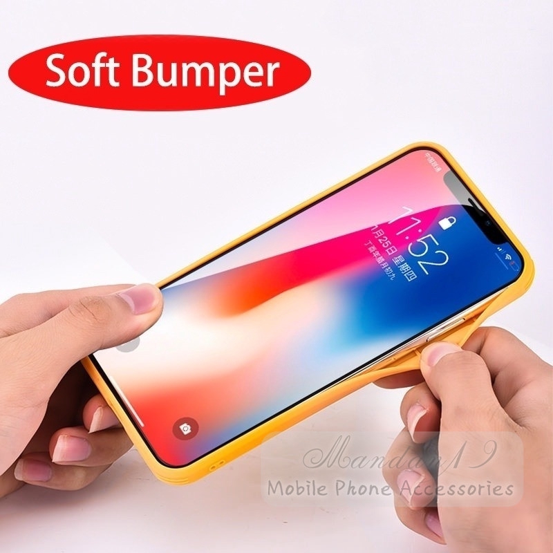 Ốp điện thoại acrylic trong suốt chống sốc cho Oppo A9 2020 A5 2020 A3S Realme C1 F9 F11