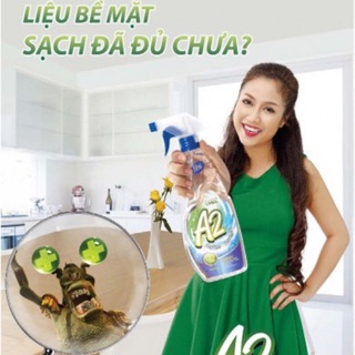 (Hàng cty xã lỗ )Xịt khuẩn green cross A2 500ml hàng cao cấp thơm dễ chịu