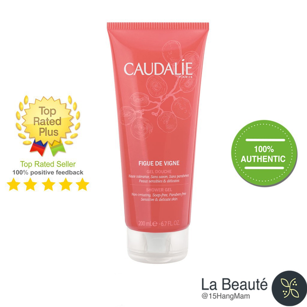 Caudaile Rose De Vigne - Sữa Tắm Hương Hoa Hồng 200ml