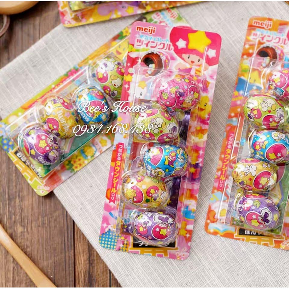 Chocolate + Kẹo quả trứng Meiji