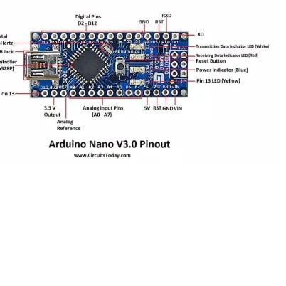Dây Cáp Arduino Nano V3.0 Atmega328 Ch340 Usb