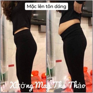 Quần Legging Nữ 4 Túi - Cotton Co Dãn