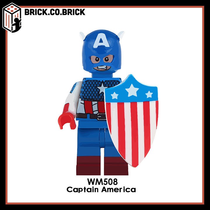 Đồ chơi lắp ráp minifigures phiên bản siêu anh hùng super heroes nổi tiếng WM6033