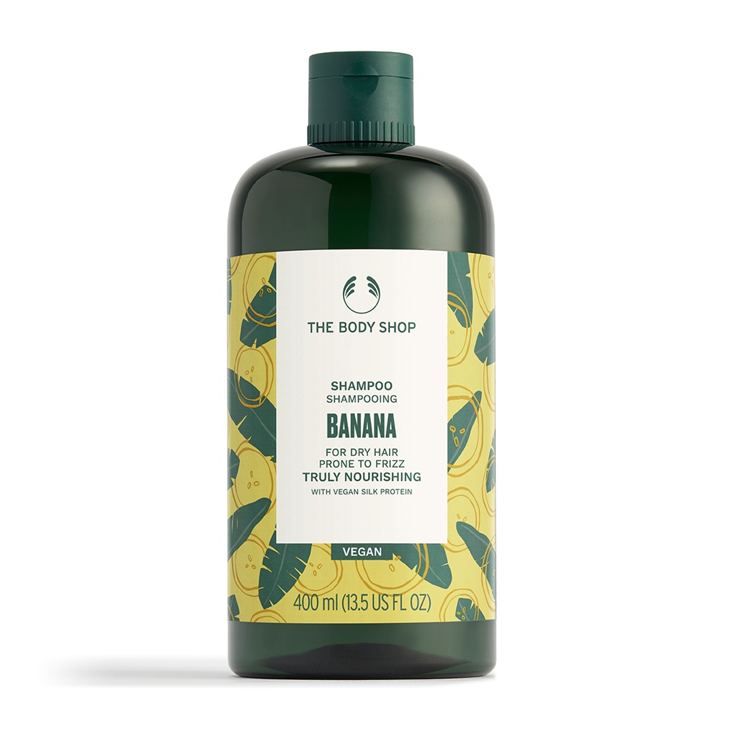 Dầu Gội Cho Tóc Khô The Body Shop Truly Nourishing Banana Shampoo