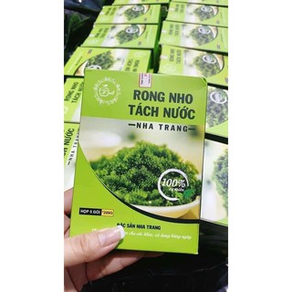 Rong nho tươi tách nước nha trang hộp 200gr/5 gói ngâm ra rất nhiều