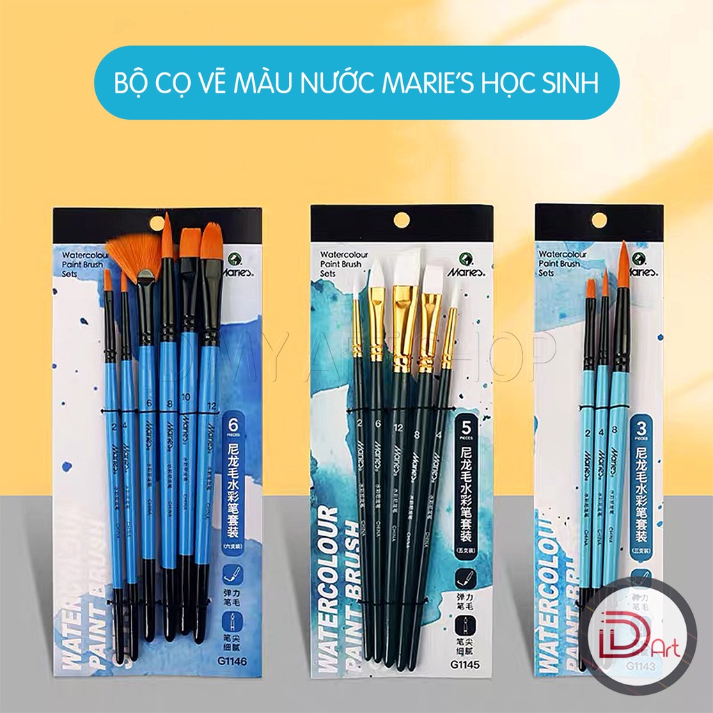 BỘ CỌ VẼ MÀU NƯỚC MARIE'S HỌC SINH