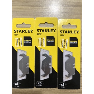 Lưỡi dao rọc cáp cong (vĩ 5 lưỡi) Stanley 011983