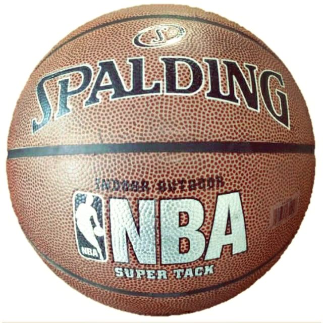 Bóng rổ số 6 Spalding NBA da PU cao cấp Tặng Kim bơm