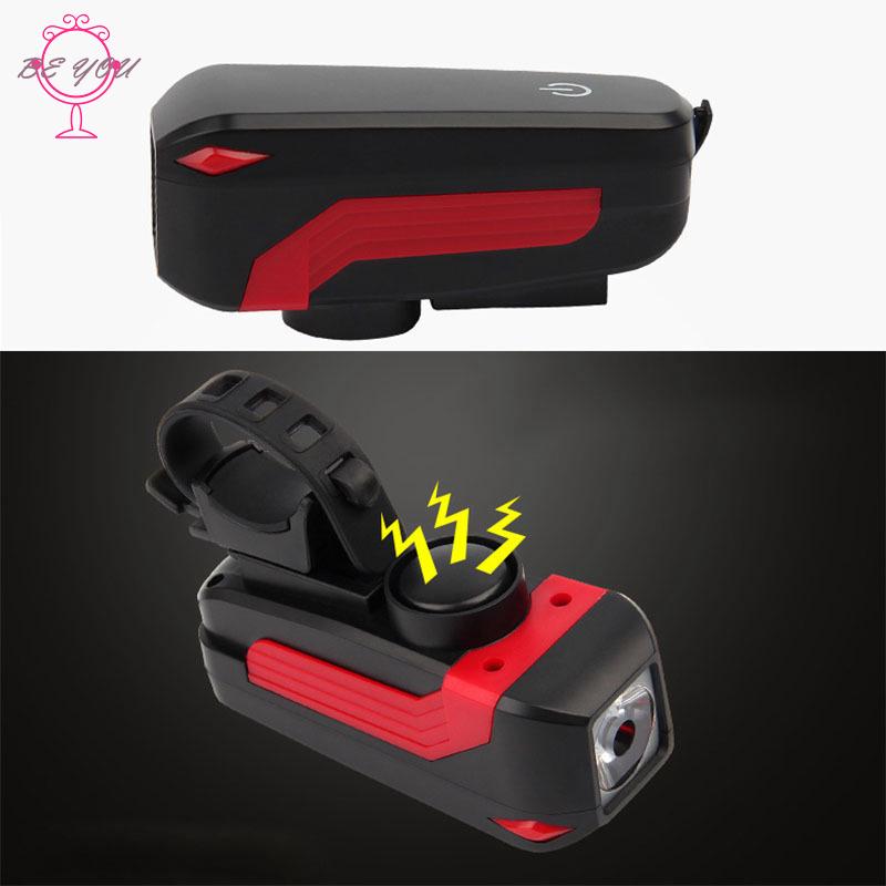 Đèn Pha Kiêm Còi Xe Đạp Có Cổng Sạc Usb Đa Năng