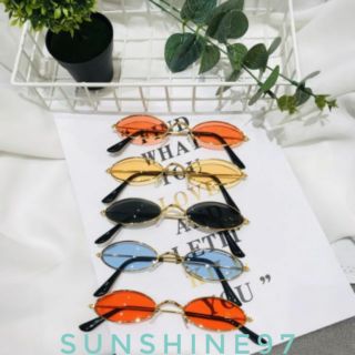 Kính tí hon siêu cá tính hottrend2020 phong cách ulzzang