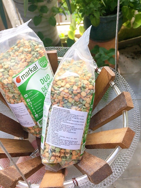 Đậu Hà Lan 3 màu hữu cơ Markal 500mg