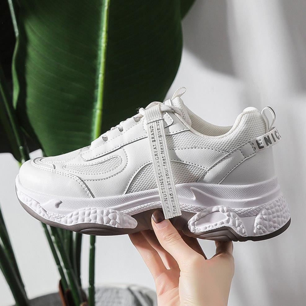 Giày Sneaker Nữ [ FREESHIP ] Giày Thể Thao Nữ Đế Tăng Chiều Cao 3-5 cm Phong Cách Siêu Ngầu - G15 free ship | BigBuy360 - bigbuy360.vn