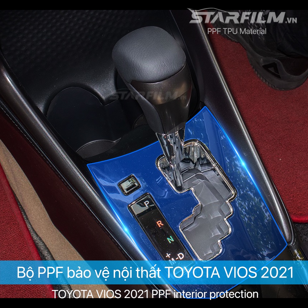Toyota Vios 2021 PPF TPU chống xước tự hồi phục STAR FILM