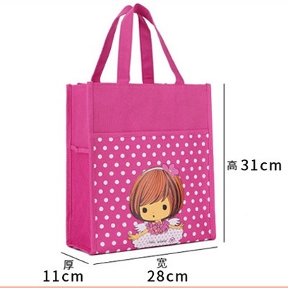 Túi tote có khóa kéo, túi vải canvas đi học size to SUZUKO BAGS chống thấm nước TT01