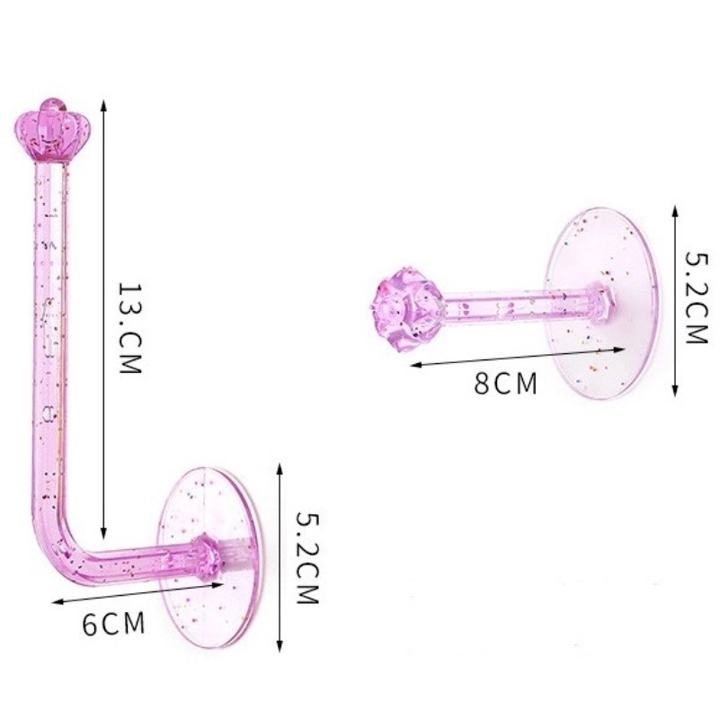 Móc Treo Khăn Tắm/ Đồ Dùng Gắn Tường Đa Năng Tiện Dụng Cho Nhà Tắm/ Nhà Bếp