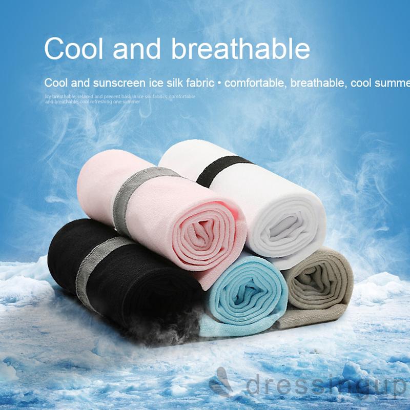 Ống Tay Áo Dài Bằng Lụa Chống Nắng Cho Các Hoạt Động Ngoài Trời