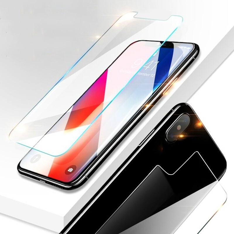 Kính Cường Lực Bảo Vệ Mặt Trước Và Sau Cho Iphone 6 6s 7 8 Plus X Xr Xs Max