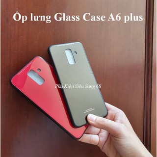 Samsung a6 plus| ốp lưng glass case samsung a6 plus - pk68