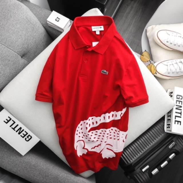 Polo Lacost3 big logo