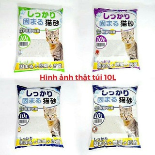 Cát Vệ Sinh Cho Mèo Genki 5L (Dạng Sỏi)