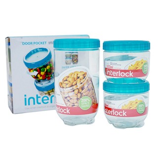 BỘ HỘP NHỰA INTERLOCK LOCK&LOCK INL301S1